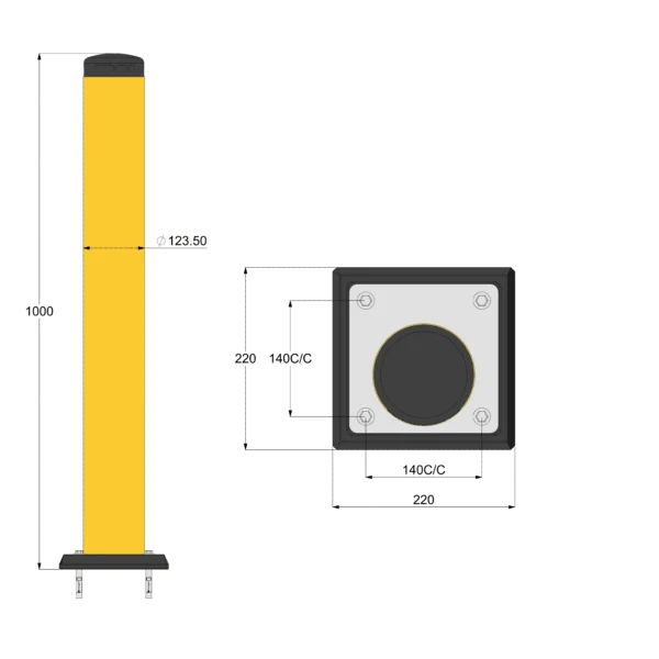 Impact Safe Post