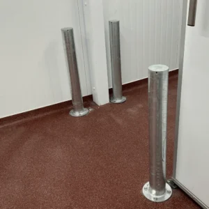 galvanised bollard