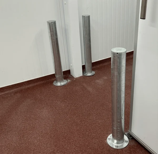 galvanised bollard
