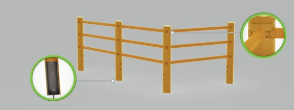 SafeStop Pedestrian Barrier how it works