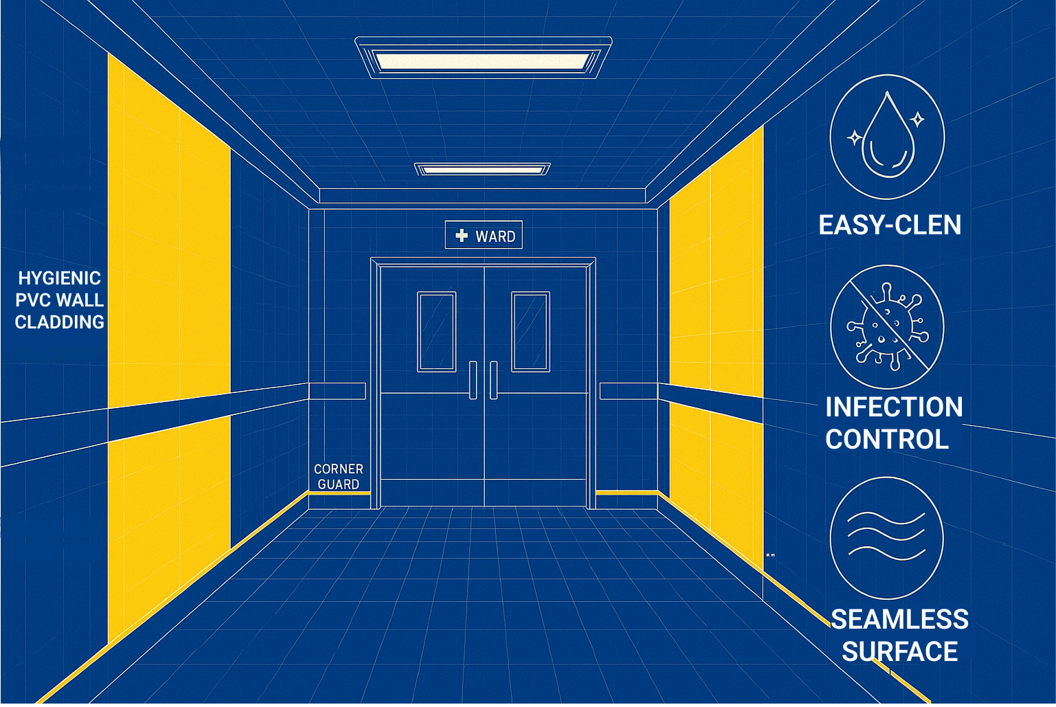 Hygenic-wall-cladding-example