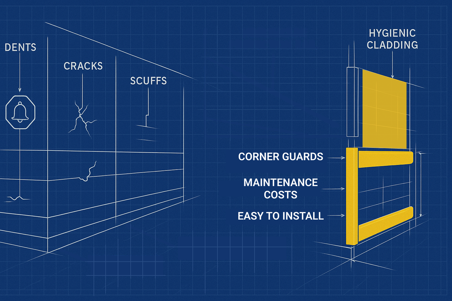 example-of-wall-dammage-and-wall-protection