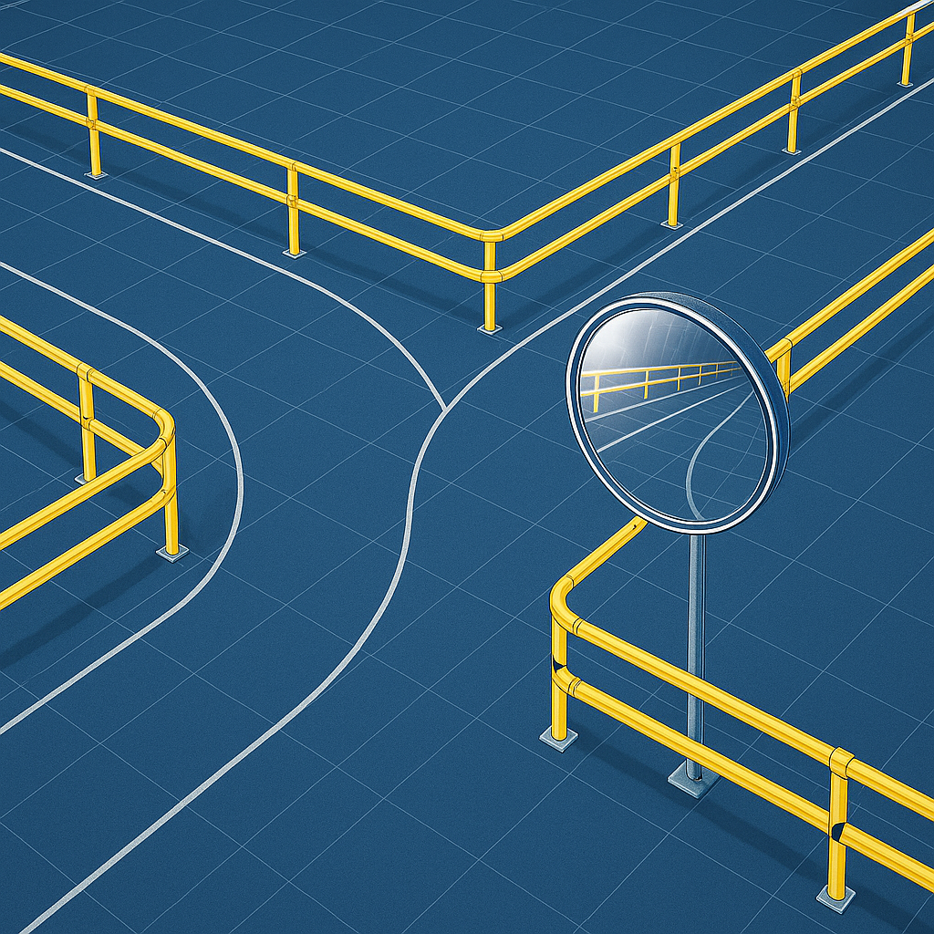 Tip 3 - Eliminate vehicle reversing, where possible. SVL's Convex Morrors