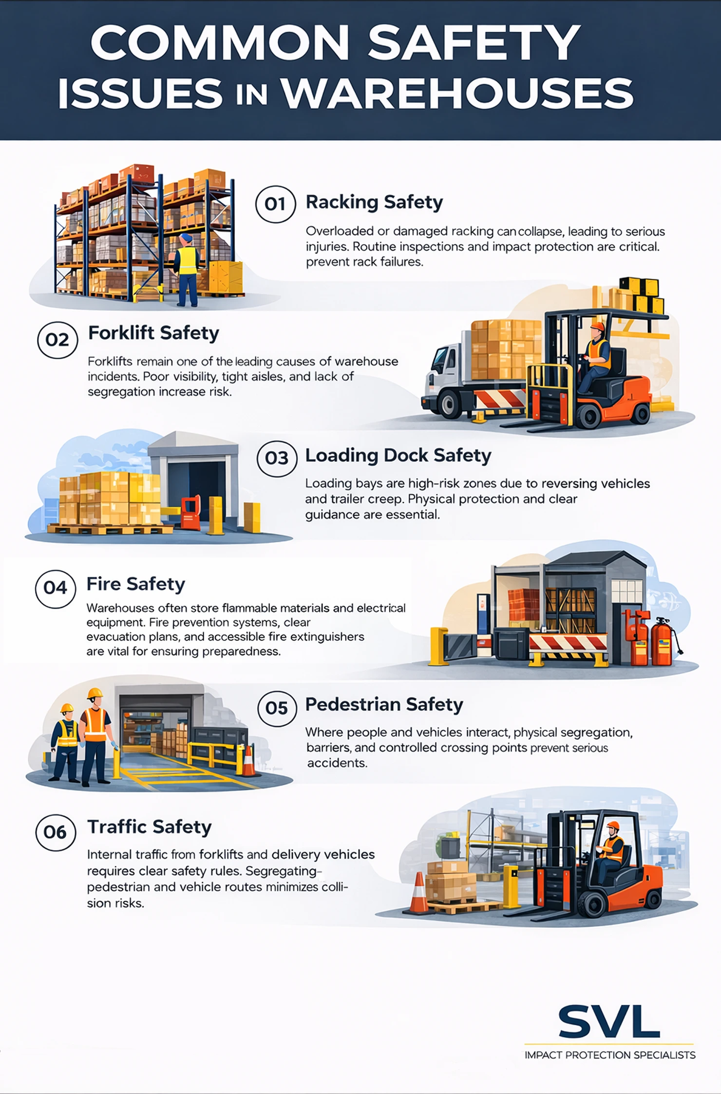 The Risk Visual. Common Safety Issues in a Warehouse by SVL